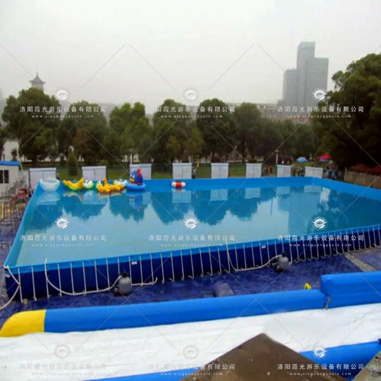 葫芦岛支架游泳池